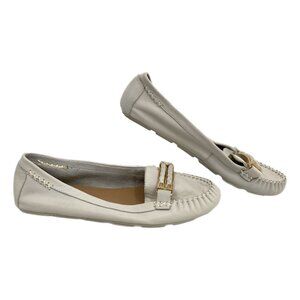 Aldo Gray Leather Loafers | Size 9 - Chic & Versatile Footwear